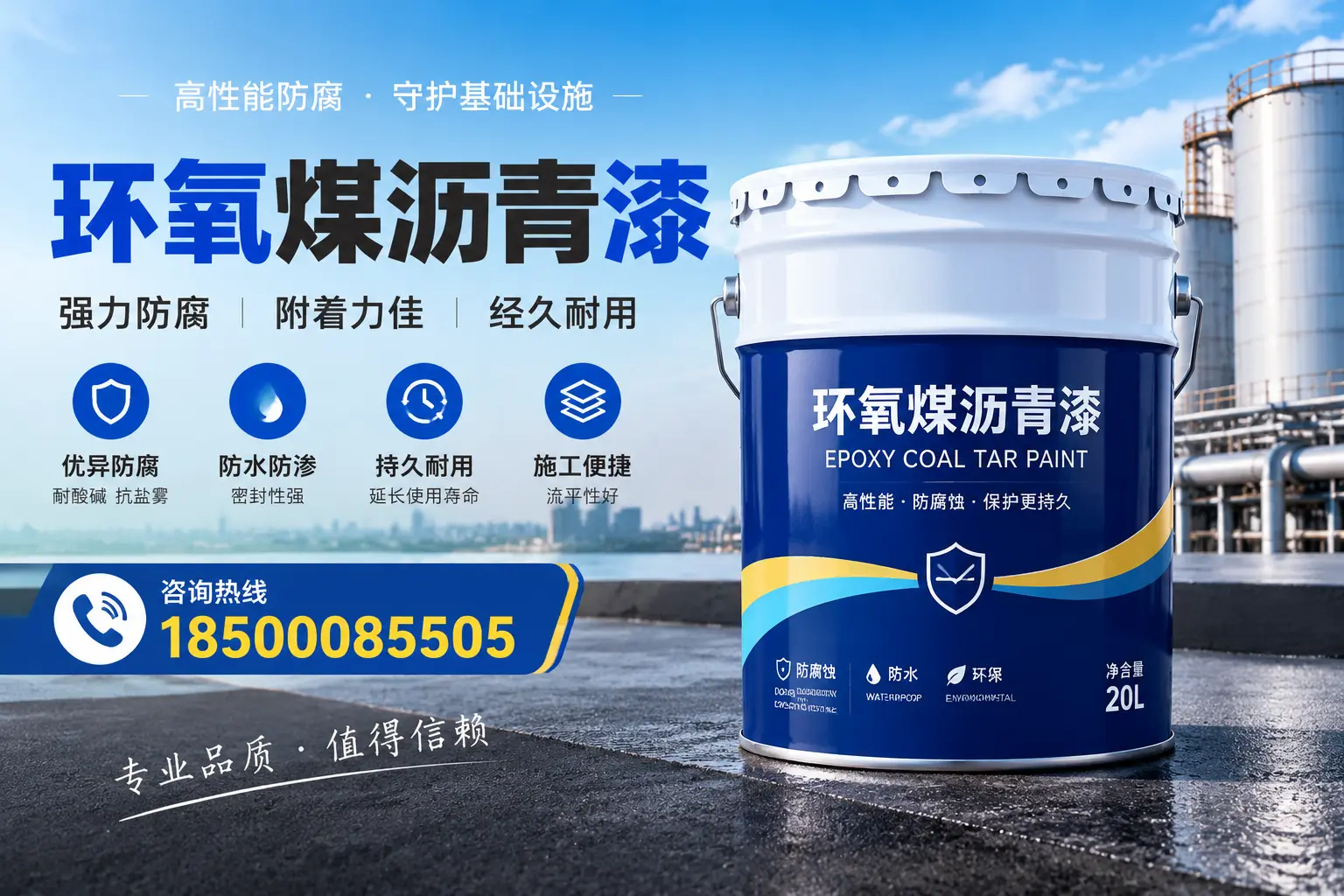 环氧煤沥青漆的特性与应用解析，适合保定地区的行业需求